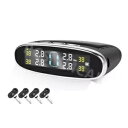 ワイヤレスソーラーTPMS LCD車のタイヤ空気圧監視システム(内部センサー付き) Wireless Solar TPMS LCD Car Tire Pressure Monitoring System W/Internal Sensors