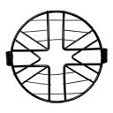6.5インチ オートバイ ヘッドライト メッシュ グリル マスク プロテクター ガード メタル カバー ブラック 6.5in Motorcycle Headlight Mesh Grill Mask Protector Guards Metal Cover Black