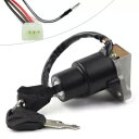 ヤマハ XT250 XT550 XT600 4 線式点火スイッチロックマスターキーロックセット For Yamaha XT250 XT550 XT600 4-Wire Ignition Switch Lock Master Keys Lock Set
