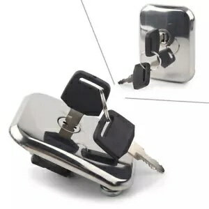 ǳ󥯥åץСå + 2 ५掠 1981-1983 KZ1000J1/J2/J3 Fuel Gas Tank Cap Cover Lock +2 Key Chrome For KAWASAKI 1981-1983 KZ1000J1/J2/J3