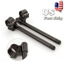 US CNC ユニバーサル 37 ミリメートルレイズクリップオンクリップオンフォークハンドルバーハンドルバークランプタイプ US CNC Universal 37mm Raise Clip On clipon Fork Handle Bar Handlebar Clamp Type(2)