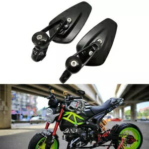 カワサキ z125 プロヤマハ MT-125 オートバイ 7/8 "ハンドルバーエンドサイドミラー For Kawasaki z125..