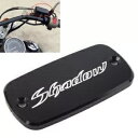 フロント ブレーキ液キャップ ホンダ シャドウ VLX600 VT750 ACE スピリット エアロ ブラック 米国用 Front Brake Fluid Ca...