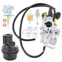 キャブレター空気燃料フィルターセットスズキ LT 50 LT50 LT-A50 2002 2003 2004 2005 Carburetor Air Fuel ...