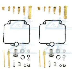2 x ֥쥿ú岽ʪƹۥåȥ GS500E GSX1100G DR250S DR250SE  2 x Carburetor Carb Repair Rebuild Kit For Suzuki GS500E GSX1100G DR250S DR250SE