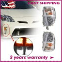 ペア 2012-2015 トヨタ プリウス LED DRL フォグランプ ターンシグナルランプ 左&右 Pair For 2012-2015 Toyota Prius LED DRL Fog Lights Turn Signal Lamp Left&Right