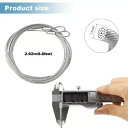 ウェイン・ダルトン トルクマスター ガレージ ドア ケーブル ペア 120 インチ用 For Wayne Dalton TorqueMaster Garage Door Cable Pair 120"