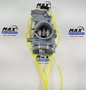 KEIHIN FCR 用 10 フィート クリア イエロー 4mm ID キャブ ベント ホース キット |インレット O リング(3) 10' FT CLEAR YELLOW 4mm ID CARB VENT HOSE KIT FOR KEIHIN FCR | Inlet O-Rings(3)