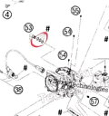 KTM 950 KEIHIN CVRD キャブレター 燃料入口 O リング (6) 1 等または優先船 KTM 950 KEIHIN CVRD CARBURET...