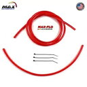 5' ホンダ レッド 4mm | 3.2mm ID キャブレター ベント ホース キット ケイヒン ミクニ キャブレター 5' HONDA RED 4mm | ...