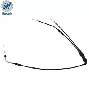 スロットルケーブルアセンブリ ヤマハ PW50 Y ジンジャー 81-09 ミニダートバイク US に適合 Throttle ..