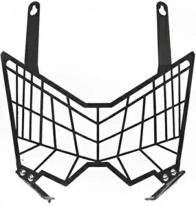 Kawasaki KLR650 2008-2018 2017 ヘッドライトカバーガードヘッドランププロテクターに適合 Fit For Kawasaki KLR650 2008-2018 2017 Headlight Cover Guard Head Lamp Protector