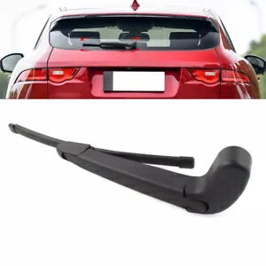 リアフロントガラスワイパーアームブレードセットジャガー F ペース 2016-2021 車米国 Rear Windshield Wiper Arm Blade Set For Jaguar F-Pace 2016-2021 Car US