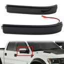 2x シーケンシャル LED サイドミラーターンシグナルマーカーライト フォード F150 2009-14 米国用 2x Sequential LED Side Mirror Turn Signal Marker Light For Ford F150 2009-14 US(2)