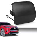 20-23 トヨタ ハイランダー フロントバンパー牽引フックカバー右側に適合 Fit For 20-23 Toyota Highlander Front Bumper Tow Eye Hook Cover Right Side