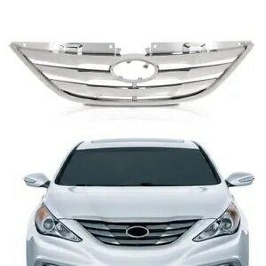ѡ WORLDҸˤ㤨2011-2013 ҥ ʥ եȥХѡ åѡ  å  Ŭ Fit For 2011-2013 Hyundai Sonata Front Bumper Upper Grille Mesh Grill ChromeפβǤʤ56,100ߤˤʤޤ