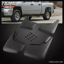 4 個マッドフラップスプラッシュガードフェンダーマッドガードキットシルベラド 2014-2018 に適合 4PCS MUD FLAPS SPLASH GUARDS FENDER MUDGUARD KIT FIT FOR SILVERADO 2014-2018
