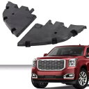 2 パック フロント運転席 & 助手席側バンパーフィラー 2015-2020 GMC ユーコンに適合 2 Pack Front Driver & Passenger Side Bumper Filler Fit For 2015-2020 GMC Yukon(2)
