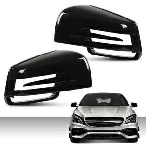 新しいフィットメルセデスベンツ W204 W221 W212 C207 C63 ミラーカバーキャップハウジング New Fit For Mercedes Benz W204 W221 W212 C207 C63 Mirror Cover Caps Housing