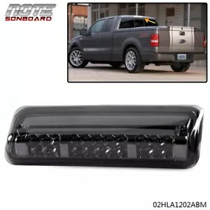 新しいフィット 2004-2008 フォード F150/エクスプローラー LED 3rd ブレーキライトカーゴランプブラック New Fit For 2004-2008 Ford F150/Explorer LED 3rd Brake Light Cargo Lamp Black