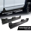 拡張キャブロッカーパネル 2014-2018 シボレー GMC ピックアップ シルバラード シエラに適合 Extended Cab Rocker Panel F...
