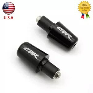 ホンダ CBR1000RR 2004-2014 CNC ハンドルバーエンドハンドルグリッププラグ CBR ロゴ For Honda CBR10..