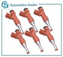 6 個燃料インジェクタートヨタアバロンカムリ RAV4 シエナレクサス 3.5L V6 23250-0P040 6Pcs Fuel Injector For Toyota Avalon Camry RAV4 Sienna Lexus 3.5L V6 23250-0P040
