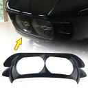 ブラックヘッドライトカバーベゼルトリムフェアリングハーレーロードグライド FLTRX 2015-2019 Black Headlight Cover Bezel Trim Fairing For Harley Road Glide FLTRX 2015-2019