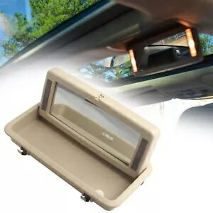 車後列バニティミラー化粧鏡ライト付きジャガー XJ 2010-2019 Car Rear Row Vanity Mirror Makeup Mirr..