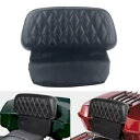 ブラック ツアーパック トランク バックレスト パッド ハーレー ロードキング ストリート グライド FLHTK 14-UP用 Black Tour Pak Trunk Backrest Pad For Harley Road King Street Glide FLHTK 14-UP(2)