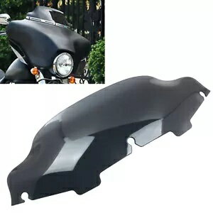 6インチ ラウンド ABS フロントガラス フロントガラス ハーレー ツーリング トライ ストリート グライド 96-13 に適合 6