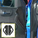 4X ドアバッファパッド B スタイルデカールカバートリムステッカー トヨタ タコマ 2015-2022用 4X Door Buffer Pad B Style Decal Cover Trim Sticker for Toyota Tacoma 2015-2022