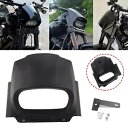 ヘッドライトフロントフェアリングカバー ハーレー M8 ソフテイル ファットボブ FXFB 107 2018-2022用 Headlight Front Fairing Cover for Harley M8 Softail Fat Bob FXFB 107 2018-2022