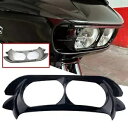 デュアルヘッドランプヘッドライトトリムカバーベゼルフェアリングハーレーロードグライド 2015-2019 Dual Headlamp Headlight Trim Cover Bezel Fairing For Harley Road Glide 2015-2019
