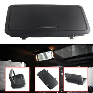 車後列バニティミラー化粧鏡ライト付きジャガー XJ 2010-19 黒 Car Rear Row Vanity Mirror Makeup Mir..