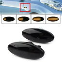 日産キャシュカイジュークエクストレイル用 2x ダイナミック LED サイドマーカーターンシグナルライト For Nissan qashqai juke x-trail 2x Dynamic LED Side Marker Turn Signal Light