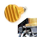 フルーテッドキャブレターチョークノブ Triumph Bonneville T100/Scrambler/Thruxton 900用 Fluted Carbur...