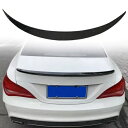13-19 メルセデス CLA C117 W117 P スタイル グロスブラック レッドライン トランク スポイラーに適合 Fits 13-19 Mercedes CLA C117 W117 P Style Gloss Black Red Line Trunk Spoiler