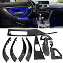 BMW 3 4 シリーズ F30 F34 F36 F32 F82 4D カーボンファイバーインテリアトリムセット LHD For BMW 3 4 Series ...