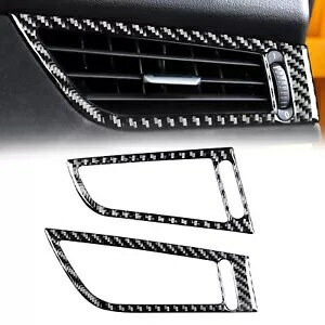 BMW Z4 E89 カーボンファイバーダッシュボードサイドエアベントアウトレットトリムカバー 09-16 LHD For BMW Z4 E89 Carbon Fiber Dashboard Side Air Vent Outlet Trim Cover 09-16 LHD