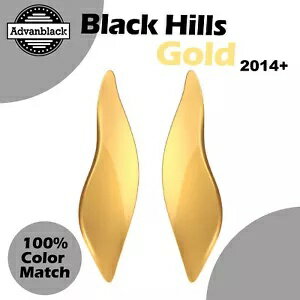 エア ディフレクター バットウィング フェアリング ディフレクター ウィンド ブラック ヒルズ ゴールド 14 歳以上のハーレーに適合 Air Deflectors Batwing Fairing Deflectors Wind BLACK HILLS GOLD Fits 14+ Harley