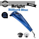 Advanblack ブライト ビリヤード ブルー ロープロファイル タンク ダッシュ コンソール 2008+ ハーレー用 Advanblack Bright Billiard Blue Low-Profile Tank Dash Console For 2008+ Harley