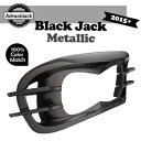 Advanblack ブラック ジャック メタリック ヘッドライト ベゼル 15+ ハーレー ロード グライド FLTRX 用 Advanblack Black Jack Metallic Headlight Bezel For 15+ Harley Road Glide FLTRX