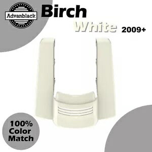 デュアルノーカットストレッチリアフェンダーエクステンションバーチホワイト ハーレーツーリング2009+..