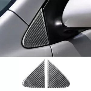 2 個カーボンファイバーインテリア A 枕コーナーカバートリム Toyota@ カローラ 2006-12 2pcs Carbon F..