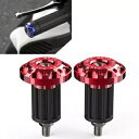 7/8 インチダートバイク CNC ハンドルバーグリップハンドルバーエンドキャッププラグスライダーレッドモーター 7/8'' Dirt Bike CNC Han...