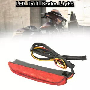 LED テールブレーキライトリア新しいプラスチックレッドウィングハーレーロードキング 2016 に適合 LED Tail Brake Light Rear New Plastic Red Wing Fit For Harley Road King 2016