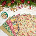 6 シートの誕生日包装紙プレミアム品質のプレゼント包装ヴィンテージ 6 Sheet Birthday Wrapping Paper Premium Qualit...