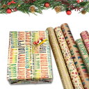 6 枚の花の誕生日包装紙プレゼント包装用段ボール 6 Sheet Birthday Wrapping Paper with 6 flowers Cardboar...