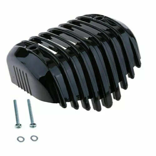 電圧レギュレーターカバー新しいブラックユニバーサルハーレーソフテイル 2004 2005 に適合 Voltage Regulator Cover New Black Universal Fit For Harley Softail 2004 2005